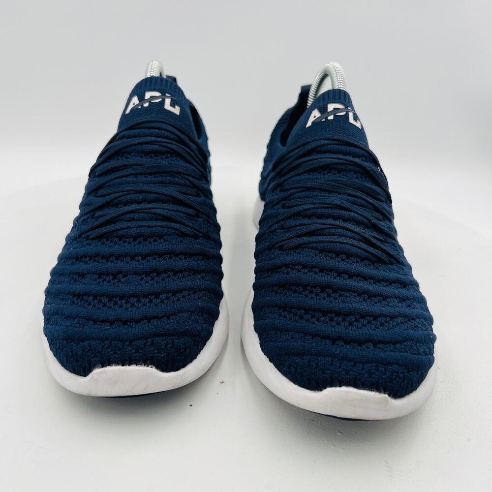APL Athletic Propulsion Labs TechLoom Wave Logo-Patch Navy Women's Sneakers 7.5 - Picture 3 of 14